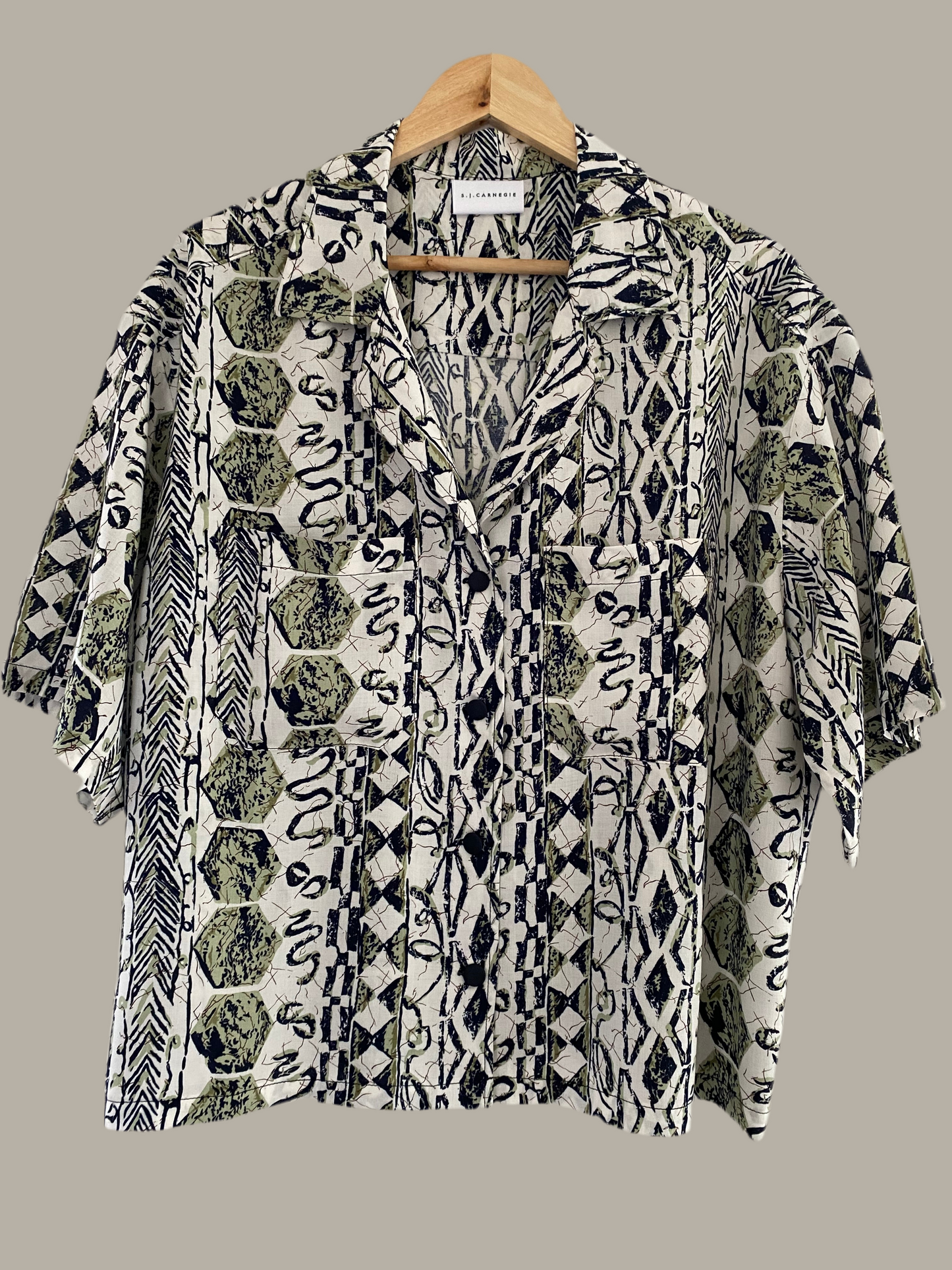 Abstract Print Shirt