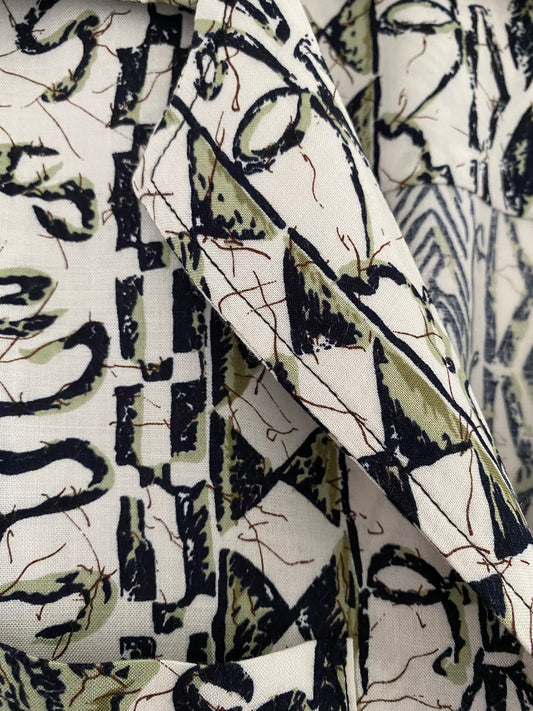 Abstract Print Shirt