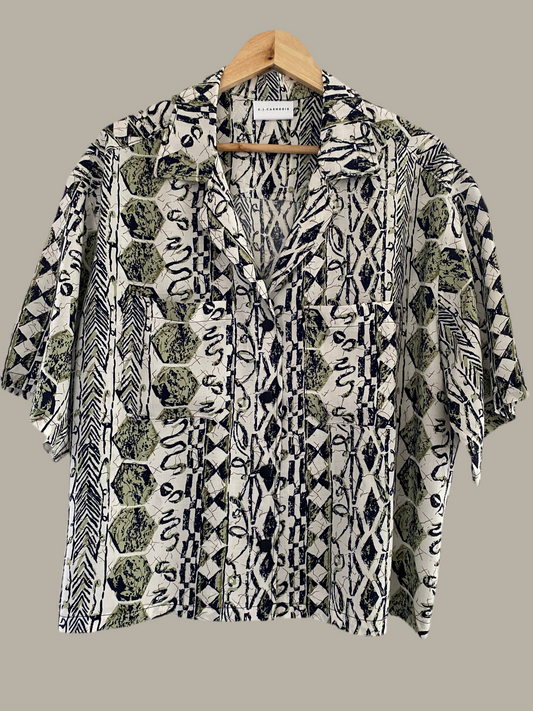 Abstract Print Shirt